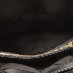 Pre Owned Maison Martin Margiela Black Leather Large Glam Sam Shoulder  Bag