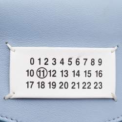 Maison Martin Margiela Blue Leather Glam Sam Shoulder Bag