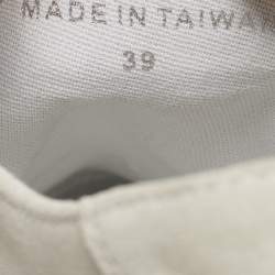 Maison Martin Margiela Grey Suede Tabi Lace Up Sneakers Size 39