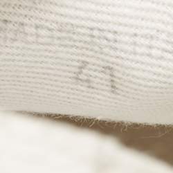 Pre Owned Maison Martin Margiela White  Canvas Tabi Low Top Sneakers Size 41