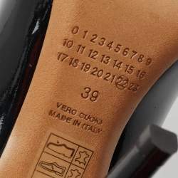 Pre Owned Maison Martin Margiela Dark Green Pumps Size 39