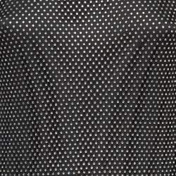 Pre Owned Maje Black Rhinestone Embellished Mesh Mini Dress XL