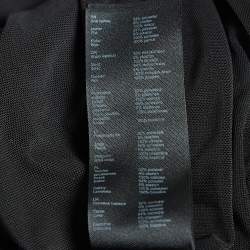 Pre Owned Maje Black Sequin Embellished Stretch Velvet Rassul Mini Dress M