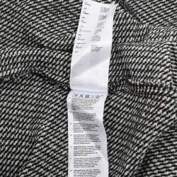 Maje Black/White Tweed Sleeveless Jumpsuit XXS