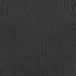 Pre Owned Maje Midnight Blue Rib Knit Cut-Out Detail Rolora Maxi Dress L