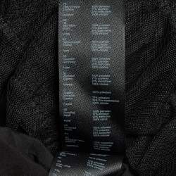 Pre Owned Maje Black Tulle Tiered Midi Skirt S