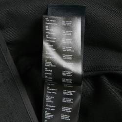 Pre Owned Maje Black Gabardine Tailored Trousers M