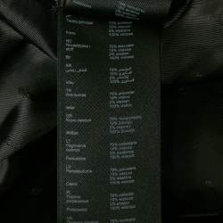 Pre Owned Maje Grey Pinstriped Rhinestone Embellished Blazer S