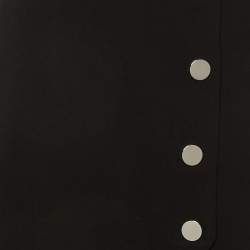 مملوكة مسبقًا تنورة ميديام ماج كريب سوداء جيبا قلم - مقاس متوسط