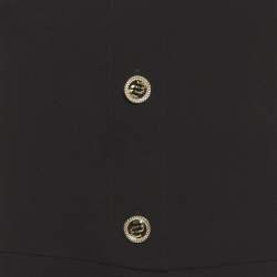 Pre Owned جمبسوت ماجي كريب أسود مقاس متوسط