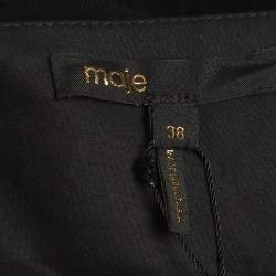 Pre Owned جمبسوت ماجي كريب أسود مقاس متوسط