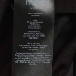 Pre Owned جمبسوت ماجي كريب أسود مقاس متوسط