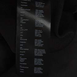 Pre Owned جمبسوت ماجي كريب أسود مقاس متوسط