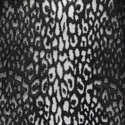 Maje Black Patterned Lace Full Sleeves Top S