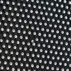 Pre Owned Maje Black Mesh Embellished Midi Dress M