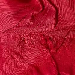 Maje Pink Crinkle Crepe Single Breasted Blazer M