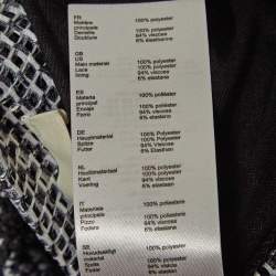 Pre Owned Maje Black Basket Mesh Jania Pouf Skirt S