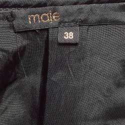 Pre Owned Maje Multicolor Imane Paisley Jacquard Skort M