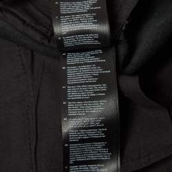 Pre Owned Maje Black Leather Belted Shorts L