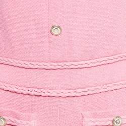 Maje Pink Tweed Shoulder Strap Jumpsuit S