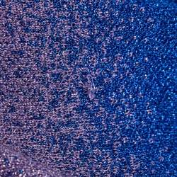 Pre Owned Maje Multicolor Lurex Knit Sleeveless Mini Dress M