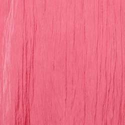 Maje Pink Crinkled Crepe Cut-Out Runeti Midi Dress M