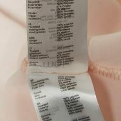 Pre Owned Maje Pink Peach Rosalina Lace Shoulder Strap Mini Dress S