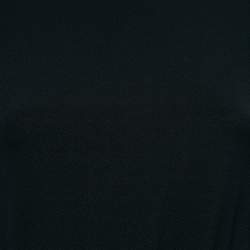 Pre Owned Maje Navy Blue Stretch Knit Shirring Waist Short Dress S