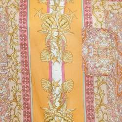 Maje Multicolor Scarf Print Cotton Shirt L