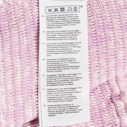 Pre Owned Maje Pink Paisley Print Satin Ruffled Crop Top S