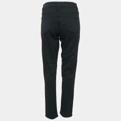 Maje Black Embroidered Denim Jeans L Waist 32"