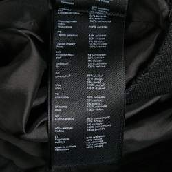 Maje Black Stretch Crepe Shorts XS