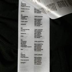 Pre Owned Maje Red Floral Embroidery Mesh Flared Mini Dress S