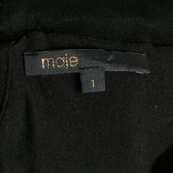 Pre Owned Maje Green Embroidered Tulle Pleated Mini Skirt S