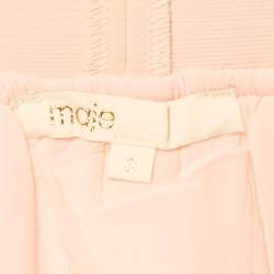 Maje Light Orange/Peach Fil Coupe Joshua Rose Short Skirt L