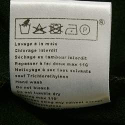 Pre Owned Maje Black Crepe Smocked Mini Dress M