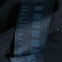 Pre Owned Maje Navy Blue Wool Blend Shorts S