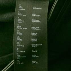 Pre Owned Maje Black Real Leather Shorts S