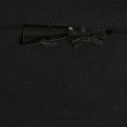 Pre Owned Maje Multicolor Floral Print Chiffon Handkerchief Hem Midi Dress M