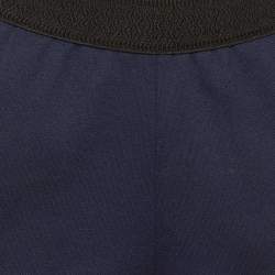 Pre Owned Maje Navy Blue Jersey Side Striped Polga Trousers S