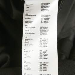 Pre Owned Maje Black Crepe Plunge Neck Belted Playsuit L