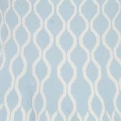 Pre Owned Maje Blue Jacquard Knit Sleeveless Mini Dress M