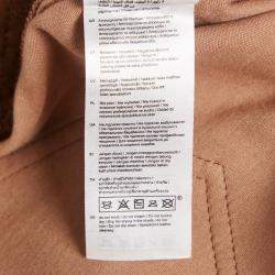 مملوكة مسبقًا Maje Camel Brown Suede Skinny Pants  M