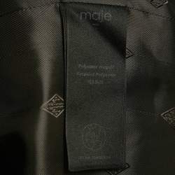 Pre Owned Maje Navy Blue Gabardine Blazer Set L