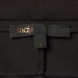مملوكة مسبقًا Maje Black Jersey Presy Jeggings S