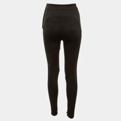 مملوكة مسبقًا Maje Black Jersey Presy Jeggings S