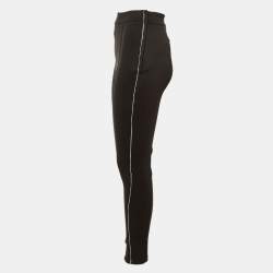 مملوكة مسبقًا Maje Black Jersey Presy Jeggings S