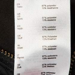 مملوكة مسبقًا Maje Black Jersey Presy Jeggings S