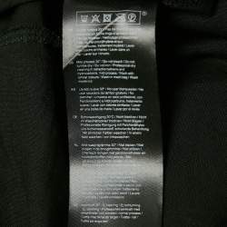 Pre Owned فستان ماكسي مزين باللون الأخضر لوركس بطبقات من ماج مقاس متوسط