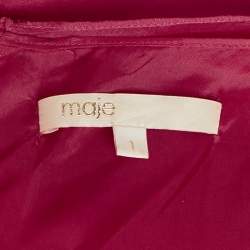 Pre Owned جمبسوت ماجي وردي حرير مقاس صغير